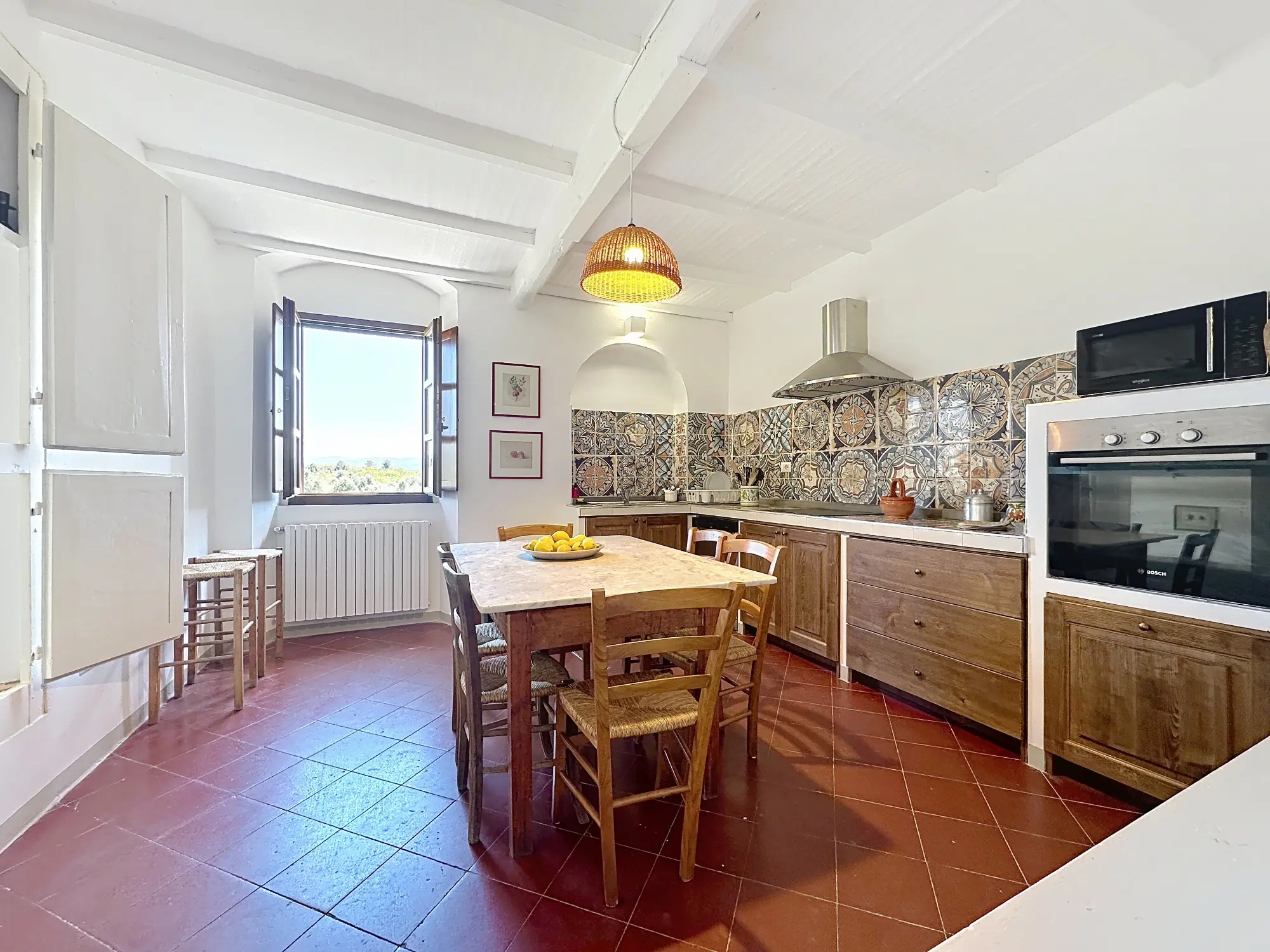 casa belvedere bolgheri kueche