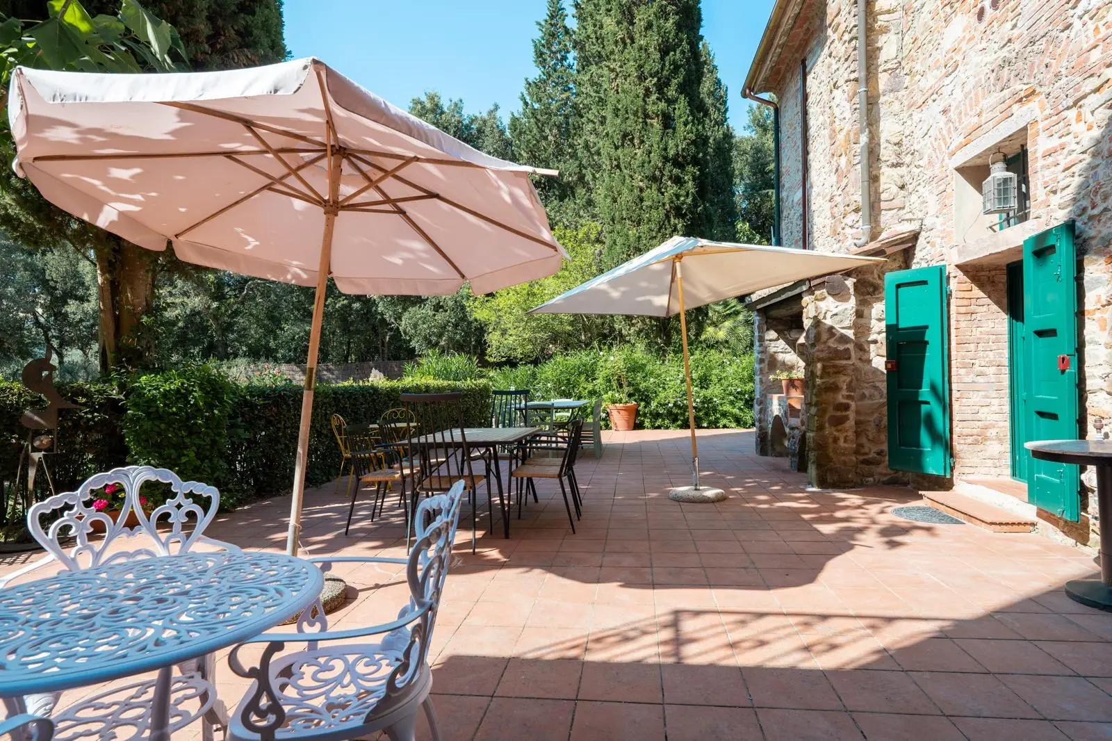 mulino rotone terasse tische