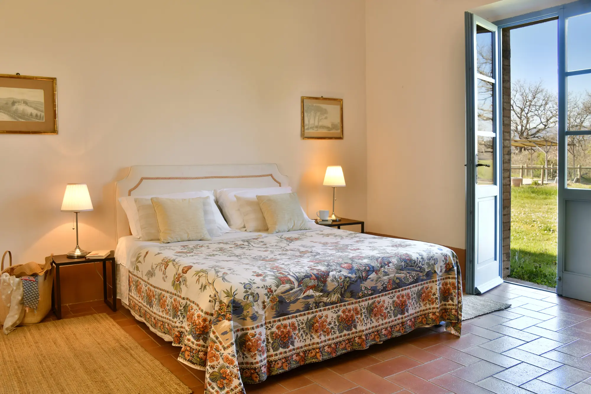 podere il felciaio schlafzimmer 2 doppelbett