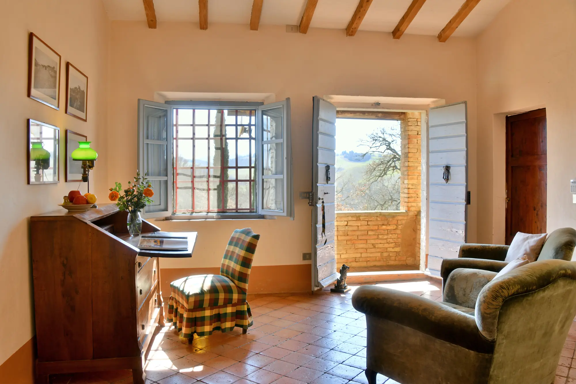 podere il felciaio wohnbereich sessel