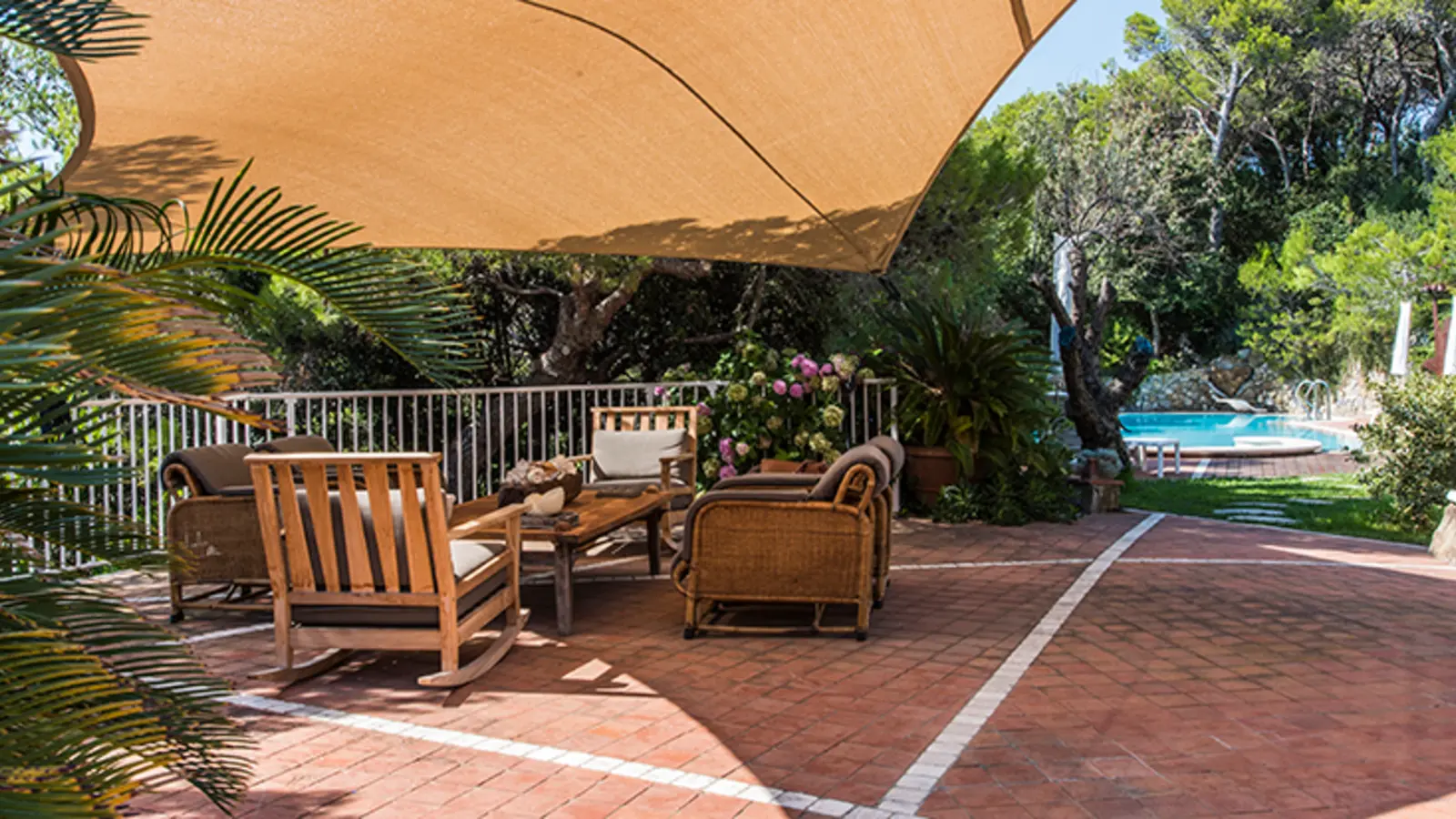 villa loncello terrasse lounge