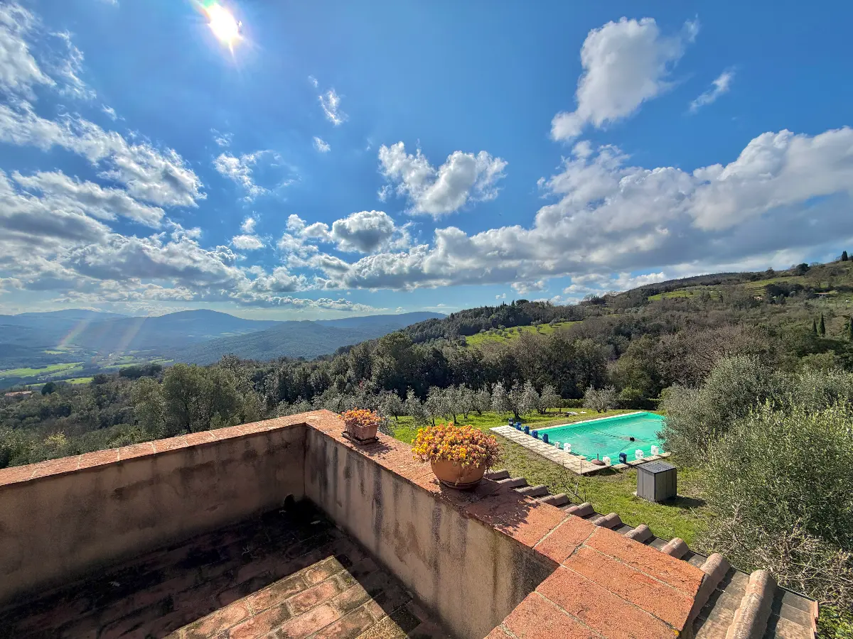villa sassa terasse pool